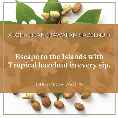 Organic Aloha Bean ~ Hawaiian Hazelnut Coffee